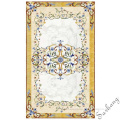 Custom marble inlay design natural stone mosaic waterjet marble medallion
